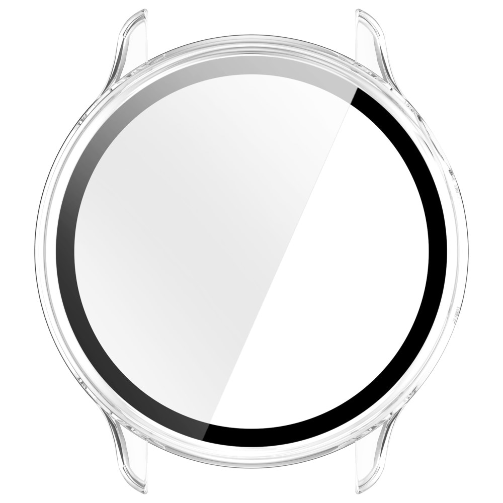 Garmin Vivoactive 6 Heltäckande skal med inbyggt skärmskydd, Genomskinlig