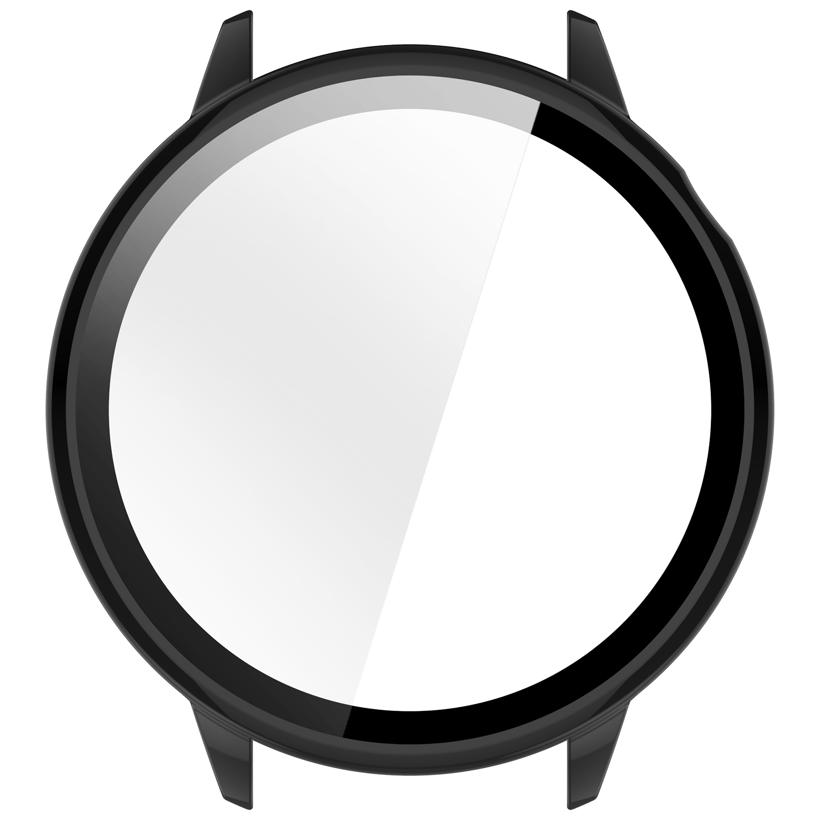  OnePlus Watch 3 43mm Heltäckande skal med inbyggt skärmskydd, Svart