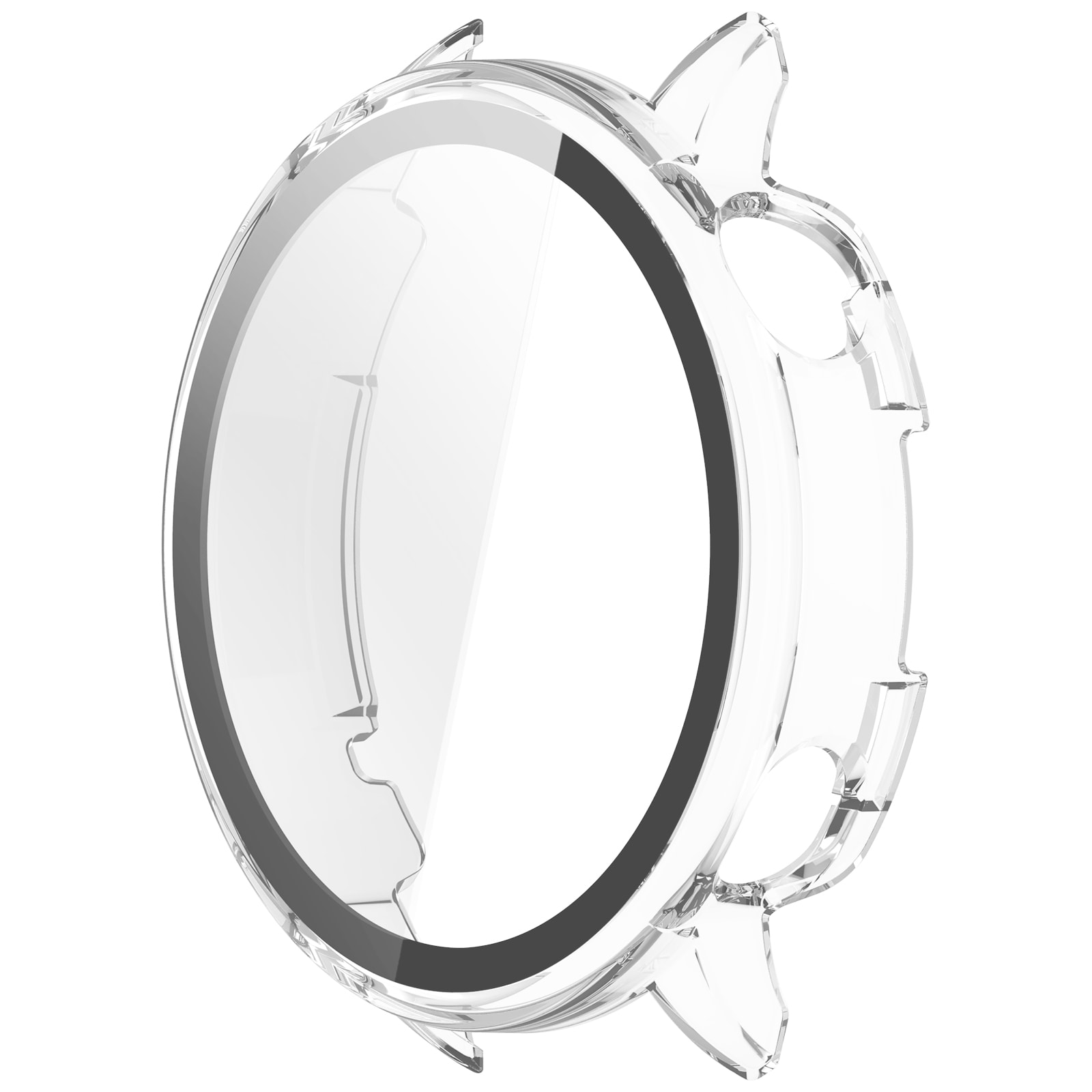  OnePlus Watch 3 43mm Heltäckande skal med inbyggt skärmskydd, Genomskinlig