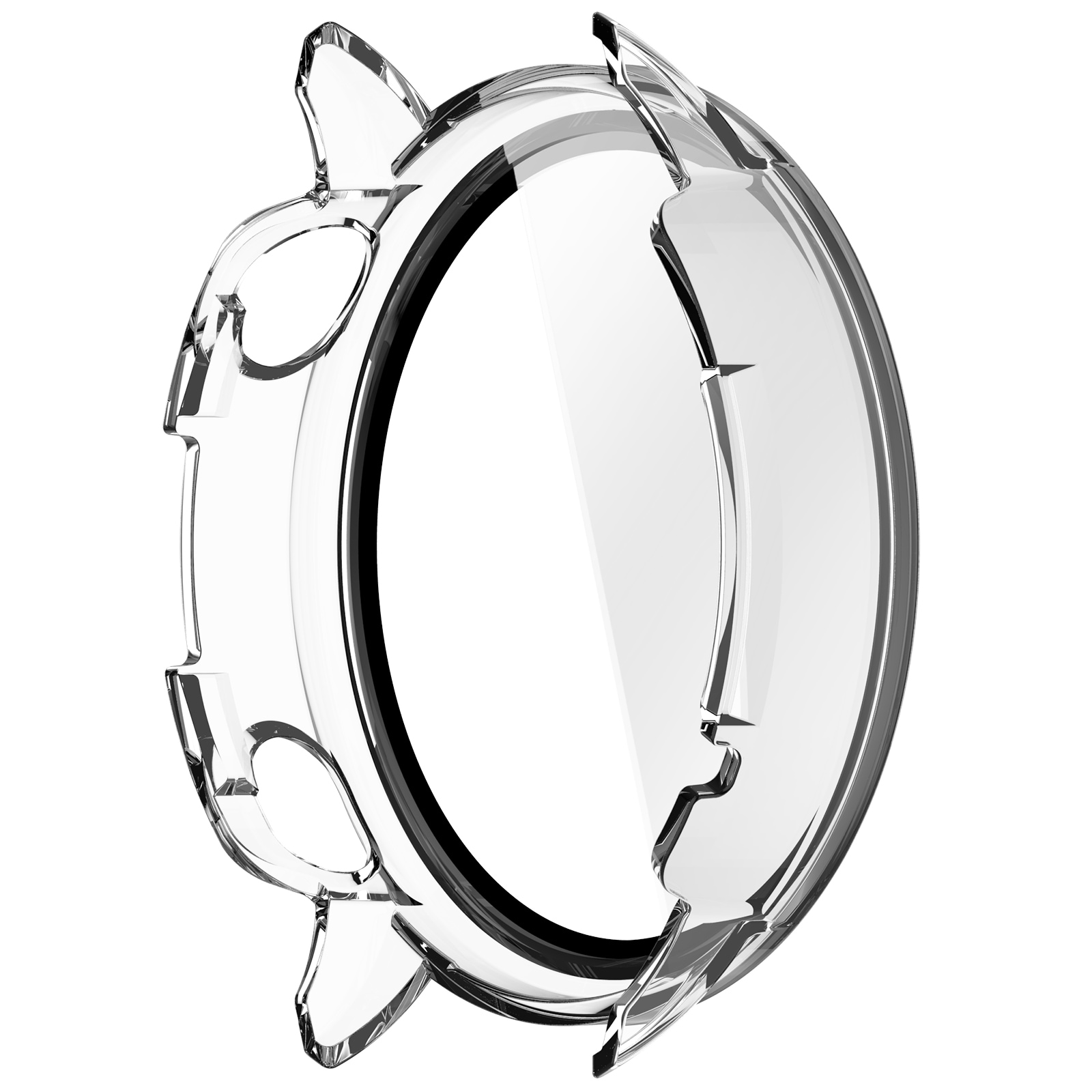  OnePlus Watch 3 43mm Heltäckande skal med inbyggt skärmskydd, Genomskinlig
