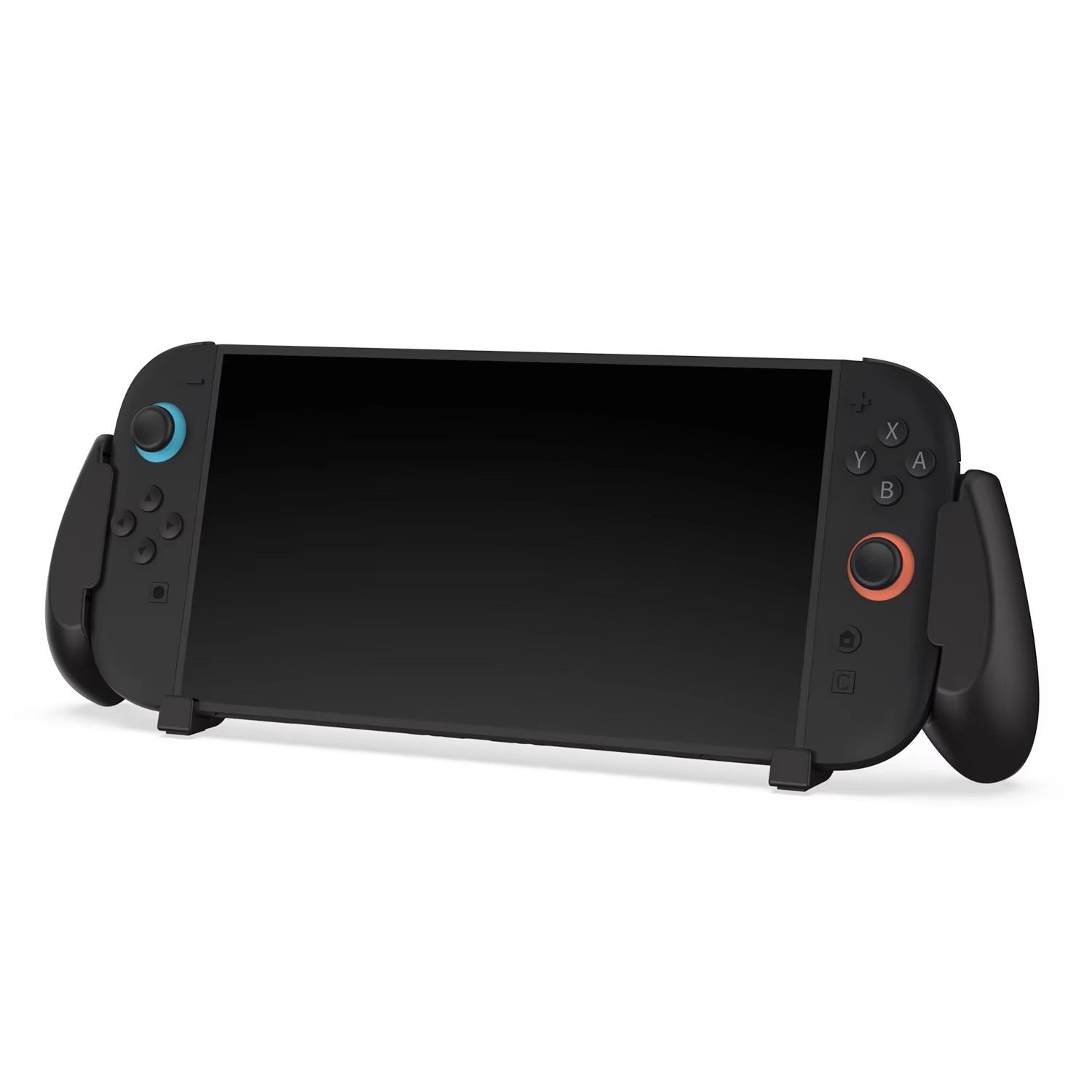 Nintendo Switch 2 Handgrepp med spelkortförvaring, Svart
