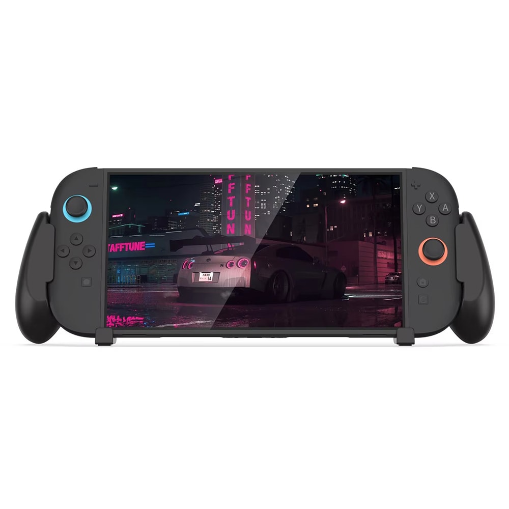 Nintendo Switch 2 Handgrepp med spelkortförvaring, Svart