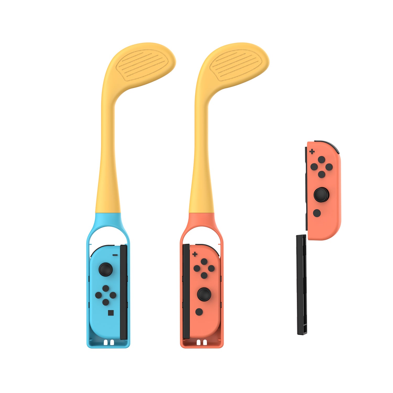 Nintendo Switch OLED Joy-Con golfklubbor, Blå/Röd