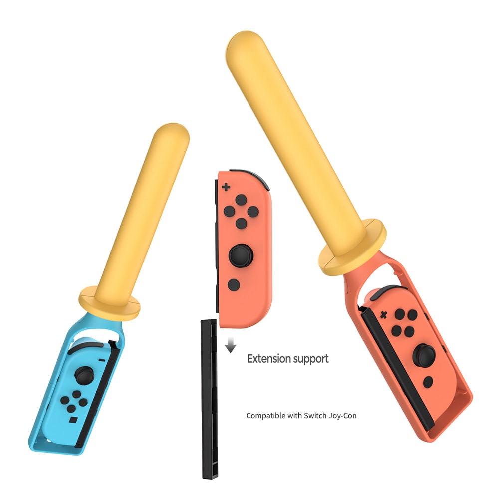 Nintendo Switch Joy-Con svärd, Blå/Röd