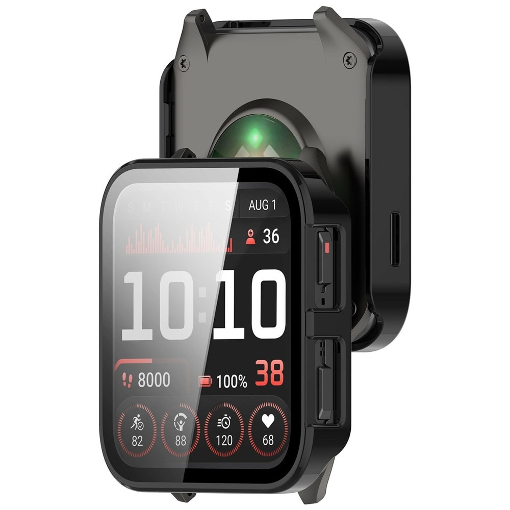 Garmin Venu X1 Heltäckande skal med inbyggt skärmskydd, Svart