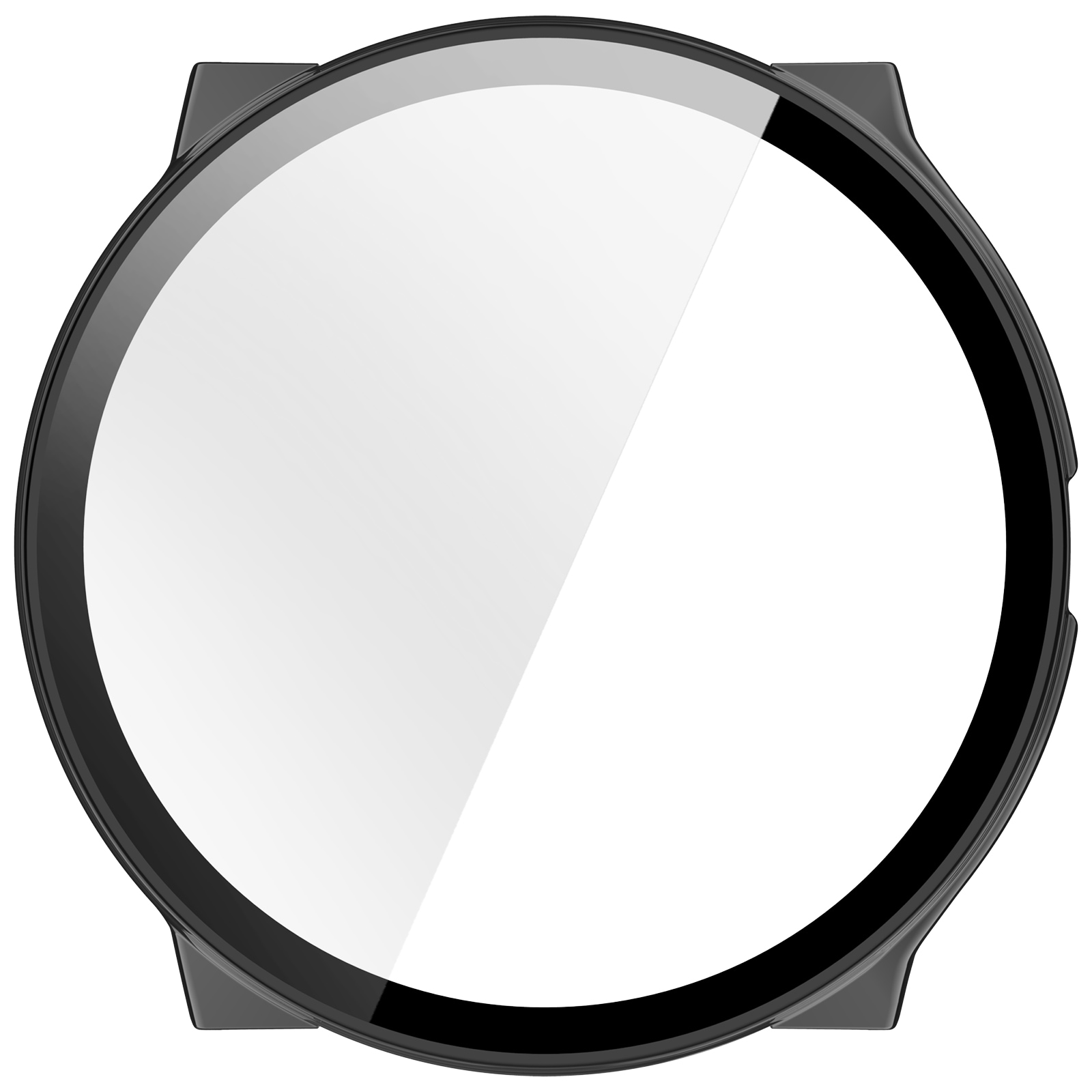 Suunto Race 2 Heltäckande skal med inbyggt skärmskydd, Svart