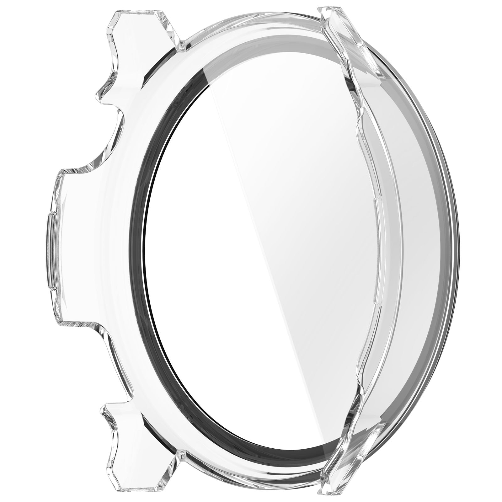 Garmin Venu 4 41mm Heltäckande skal med inbyggt skärmskydd, Genomskinlig