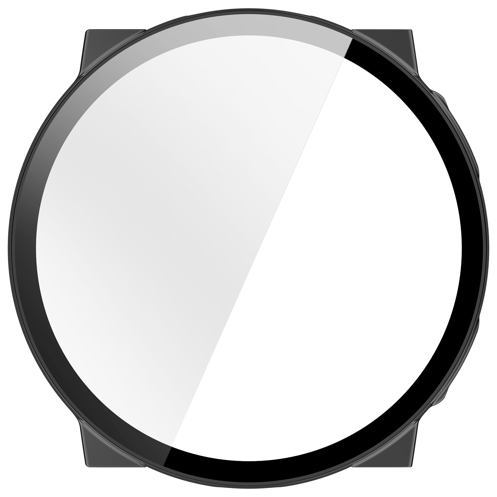 Suunto Vertical 2 Heltäckande skal med inbyggt skärmskydd, Svart