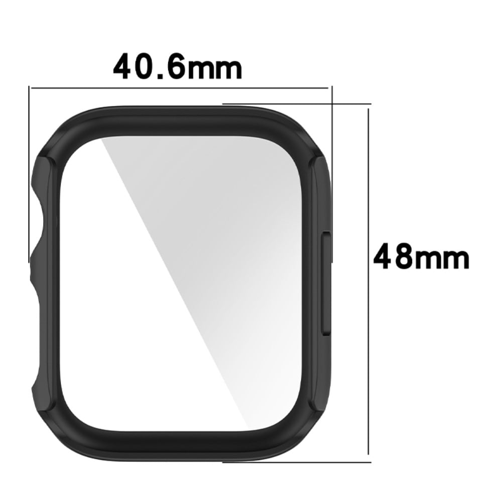 Apple Watch 45mm Series 8 Heltäckande skal med inbyggt skärmskydd, blå