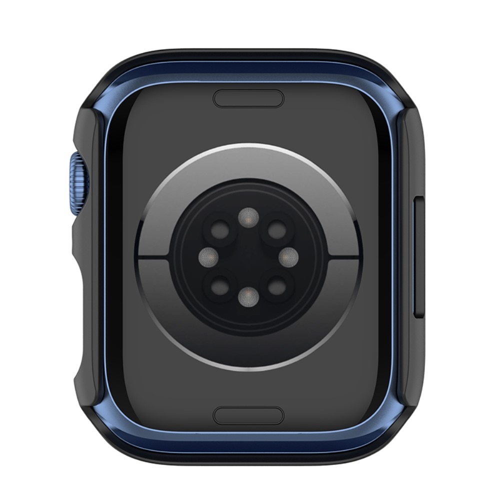 Apple Watch 41mm Series 7 Heltäckande skal med inbyggt skärmskydd, svart