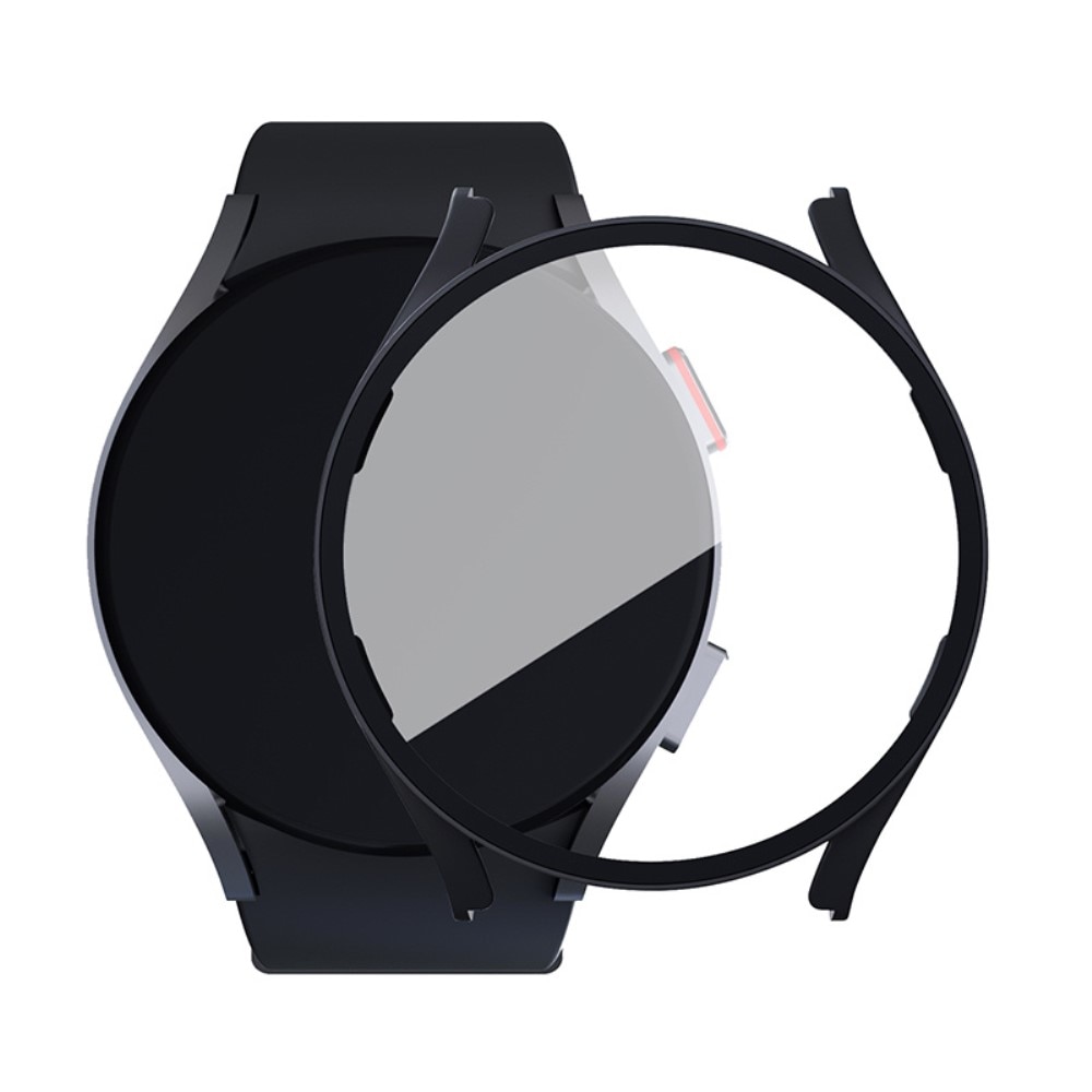 Samsung Galaxy Watch 5 44mm Heltäckande skal med inbyggt skärmskydd, svart