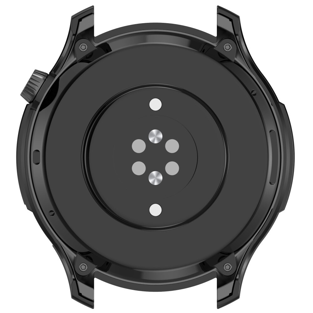 Amazfit GTR 4 Heltäckande skal med inbyggt skärmskydd, Svart