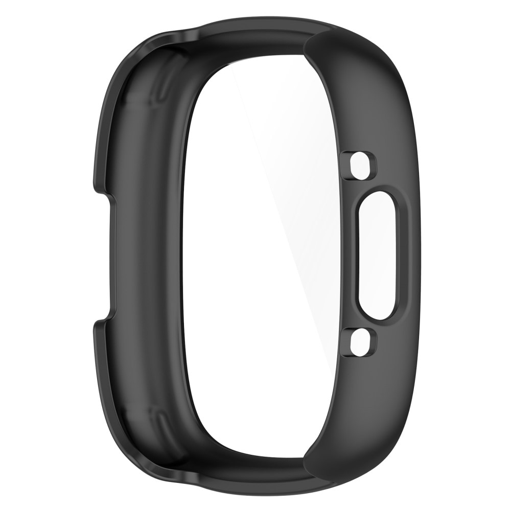 Fitbit Versa 4 Heltäckande skal med inbyggt skärmskydd, svart