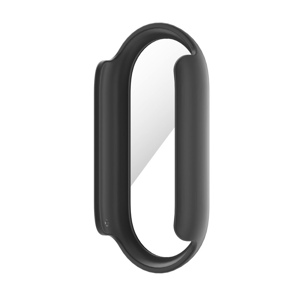 Xiaomi Smart Band 8 Heltäckande skal med inbyggt skärmskydd, Svart