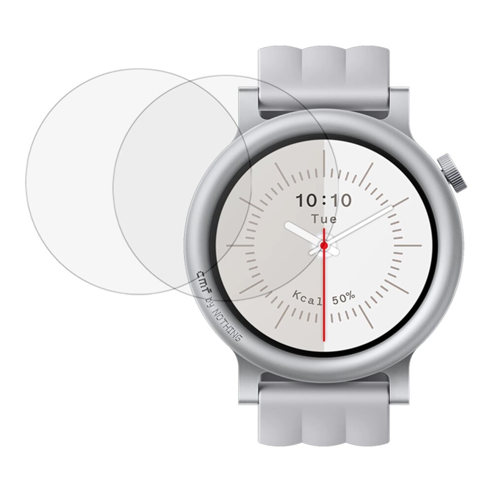 CMF by Nothing CMF Watch 3 Pro 2-pack skärmskydd i härdat glas