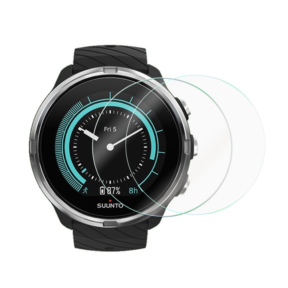  Suunto 9 Baro 2-pack skärmskydd i härdat glas