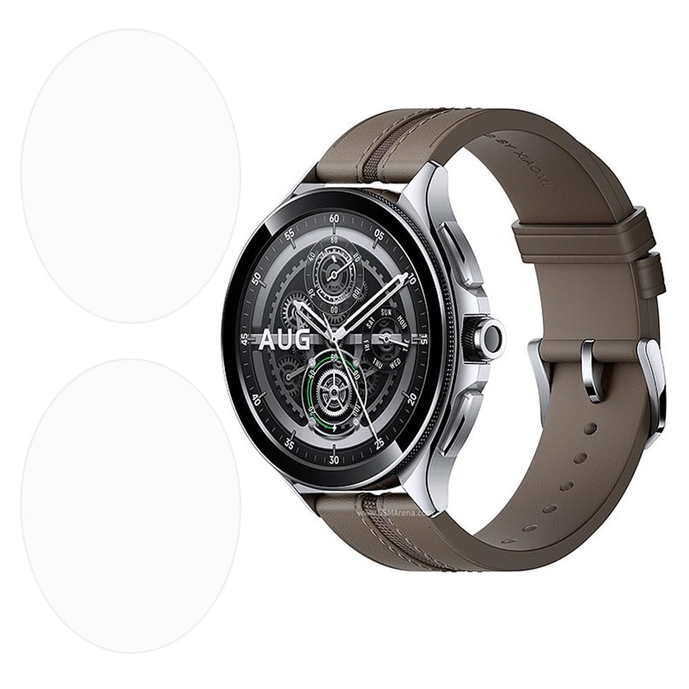 Xiaomi Watch 2 Pro 2-pack skärmskydd i härdat glas