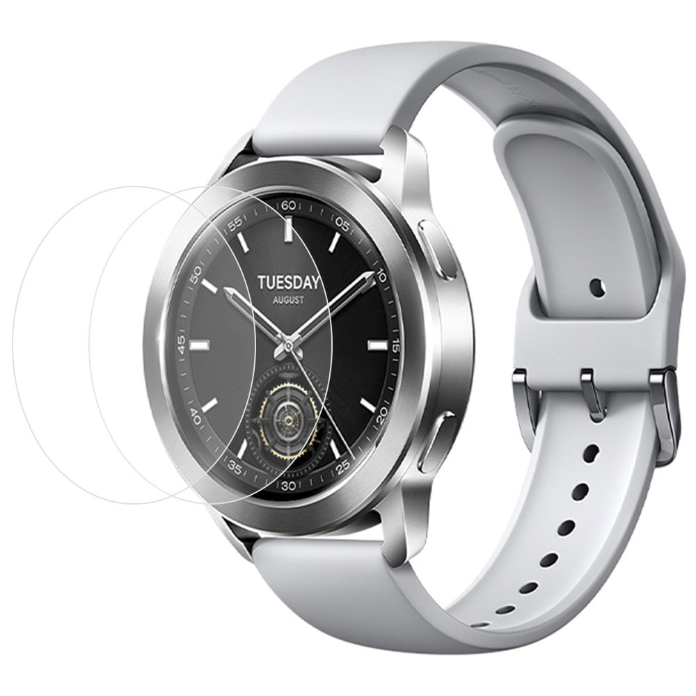 Xiaomi Watch S3 2-pack skärmskydd i härdat glas