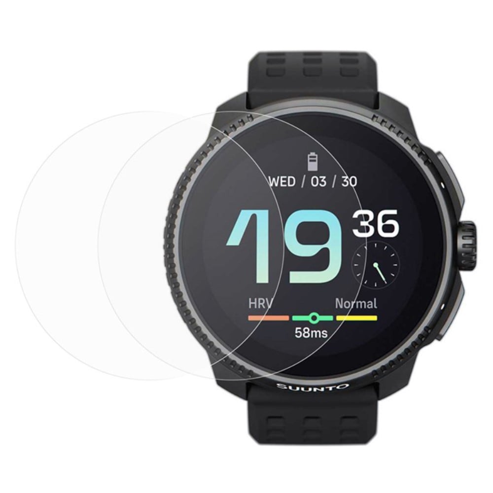 Suunto Race 2-pack skärmskydd i härdat glas