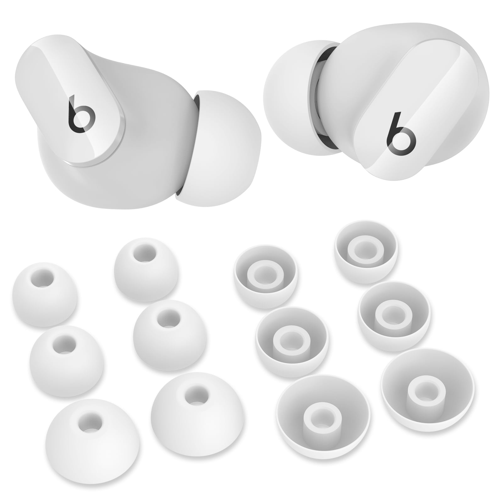 Beats Studio Buds 3-pack Silikon Ear Tips, Vit