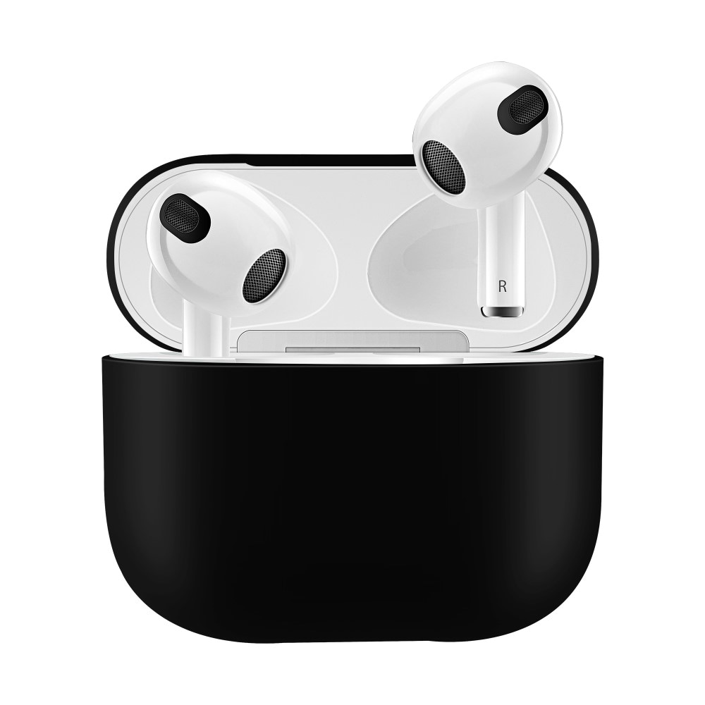 AirPods 3 Tunt silikonskal, svart