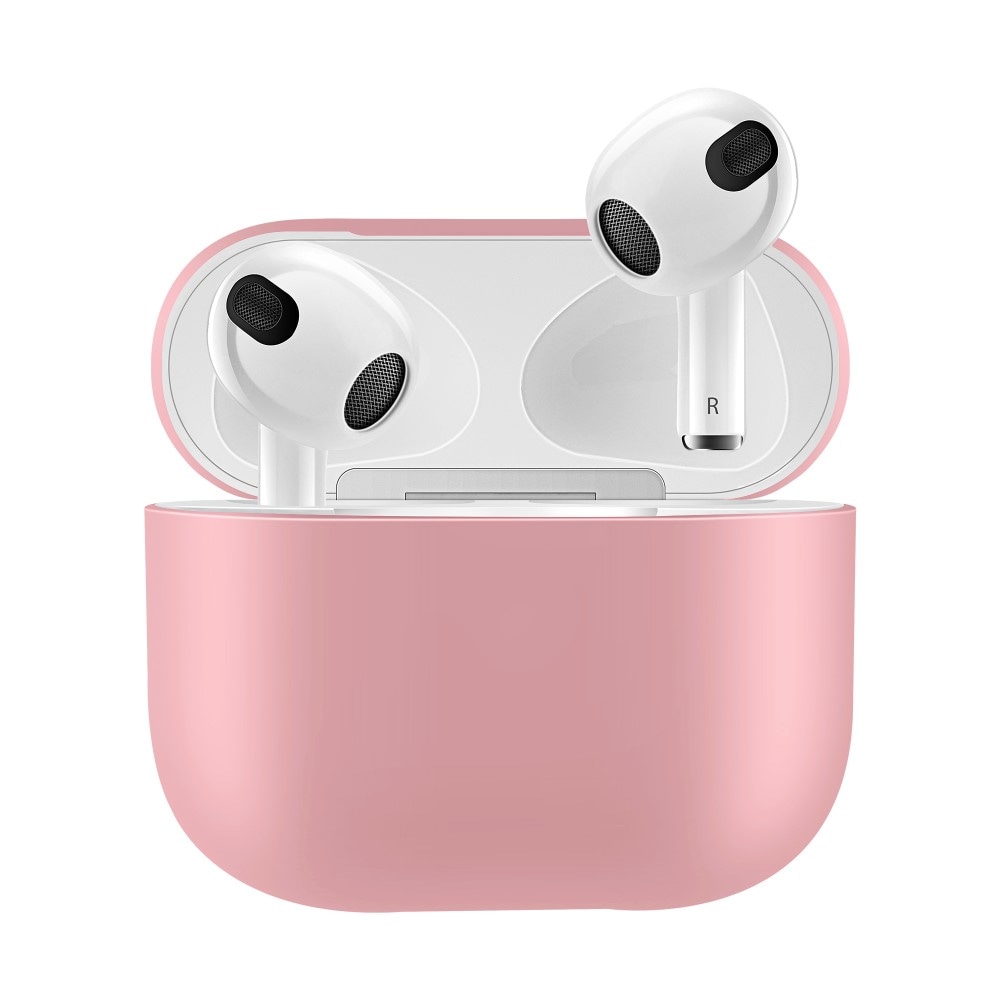 AirPods 3 Tunt silikonskal, rosa