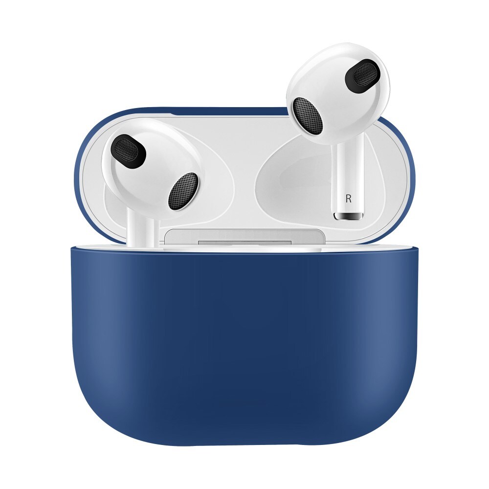 AirPods 3 Tunt silikonskal, blå