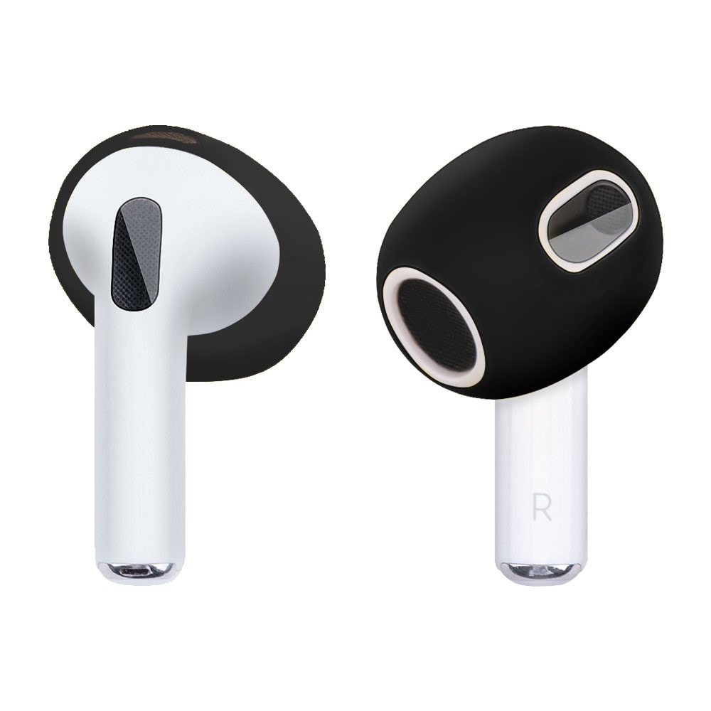 Apple AirPods 3 Ear Pads i silikon, svart