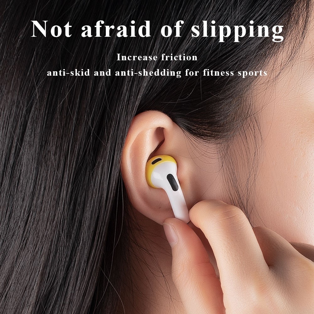 Apple AirPods 3 Ear Pads i silikon, svart