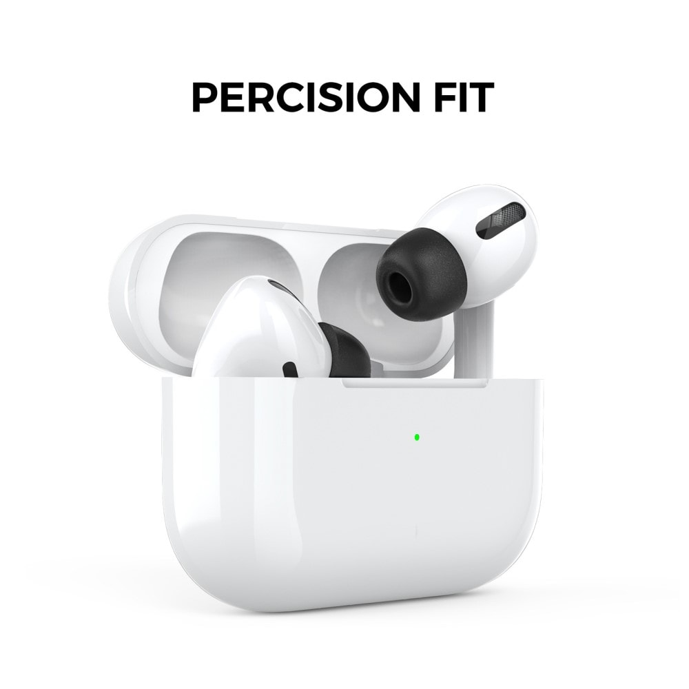 AirPods Pro 3-pack Ear Tips i memory foam - strl S/M/L, svart