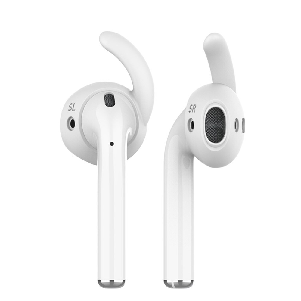 AirPods Sportiga Ear Hooks - strl S, vit