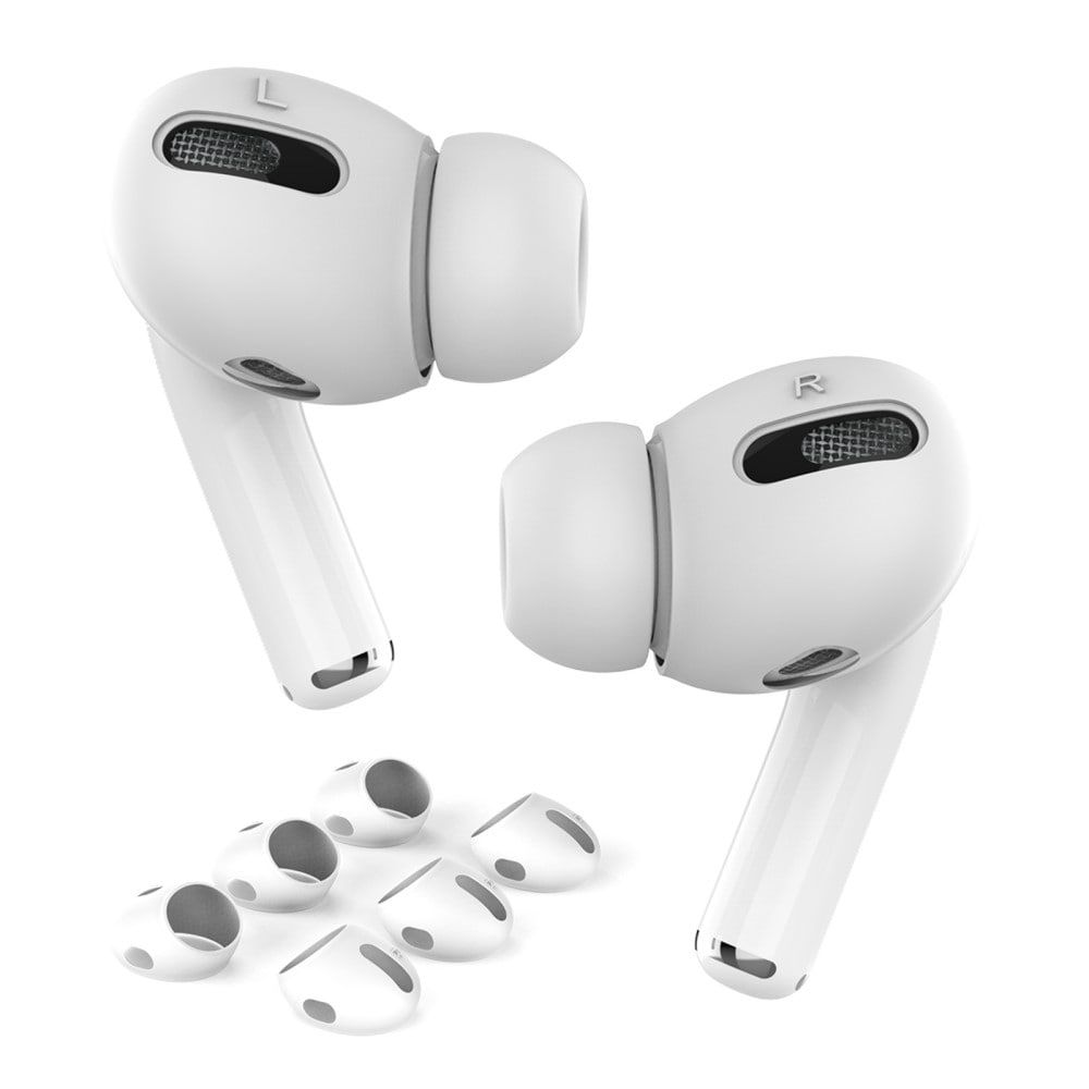 AirPods Pro 3-pack Ear Pads i silikon, vit