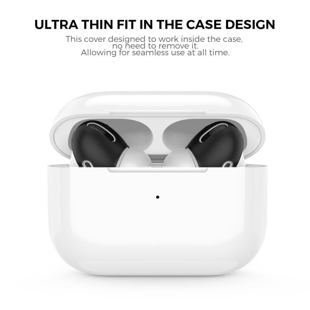 AirPods Pro 3-pack Ear Pads i silikon, svart