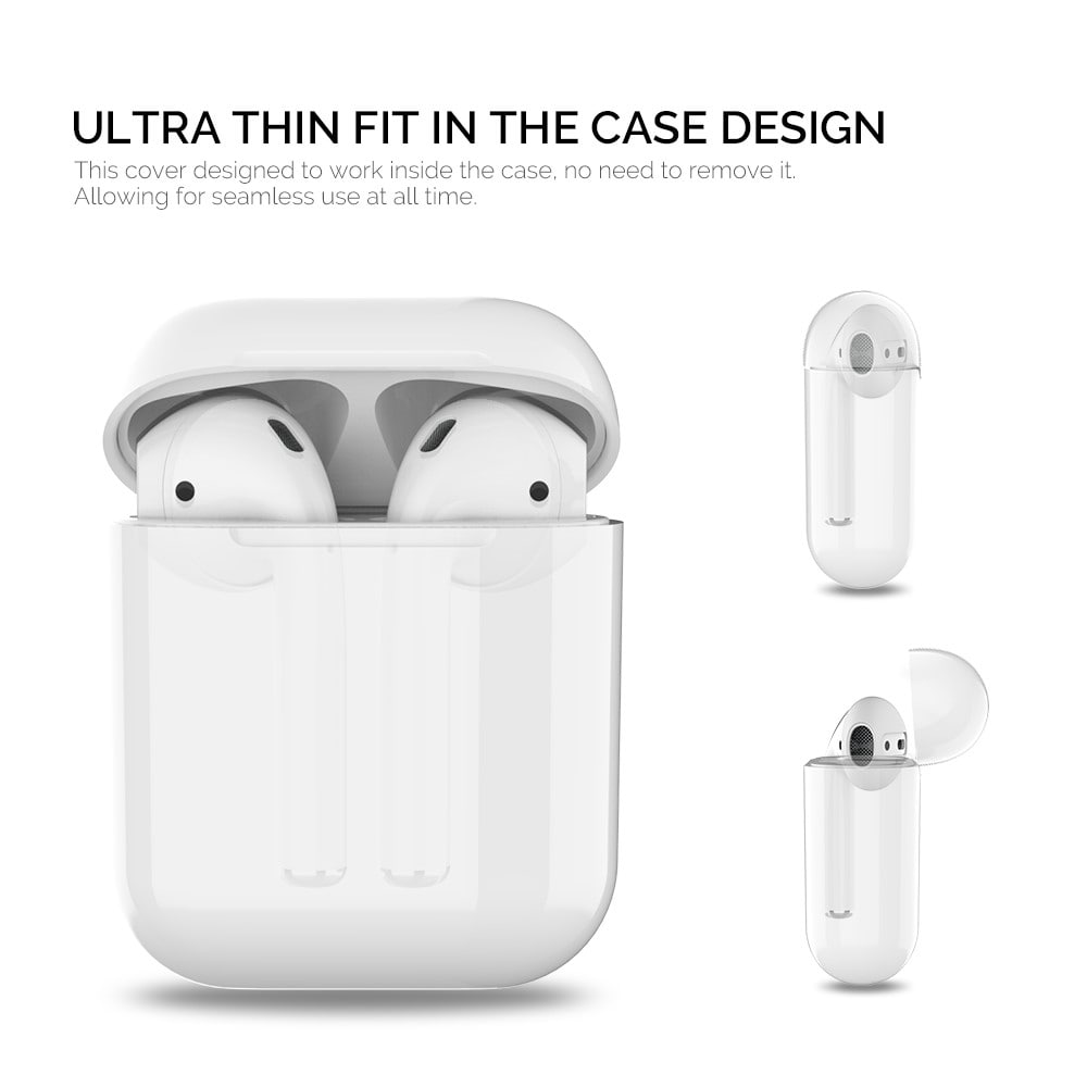 AirPods 3-pack Ear Pads i silikon, vit