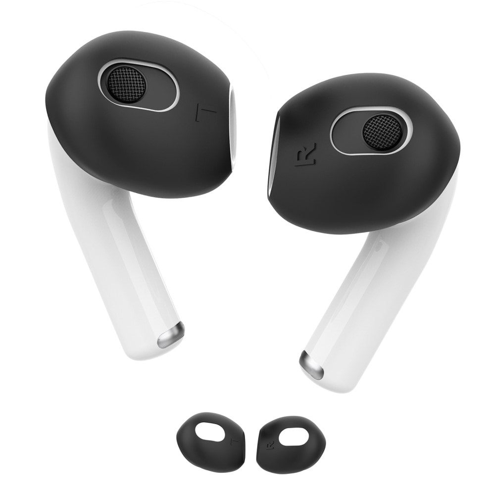 Apple AirPods 3 Ear Pads i silikon, svart