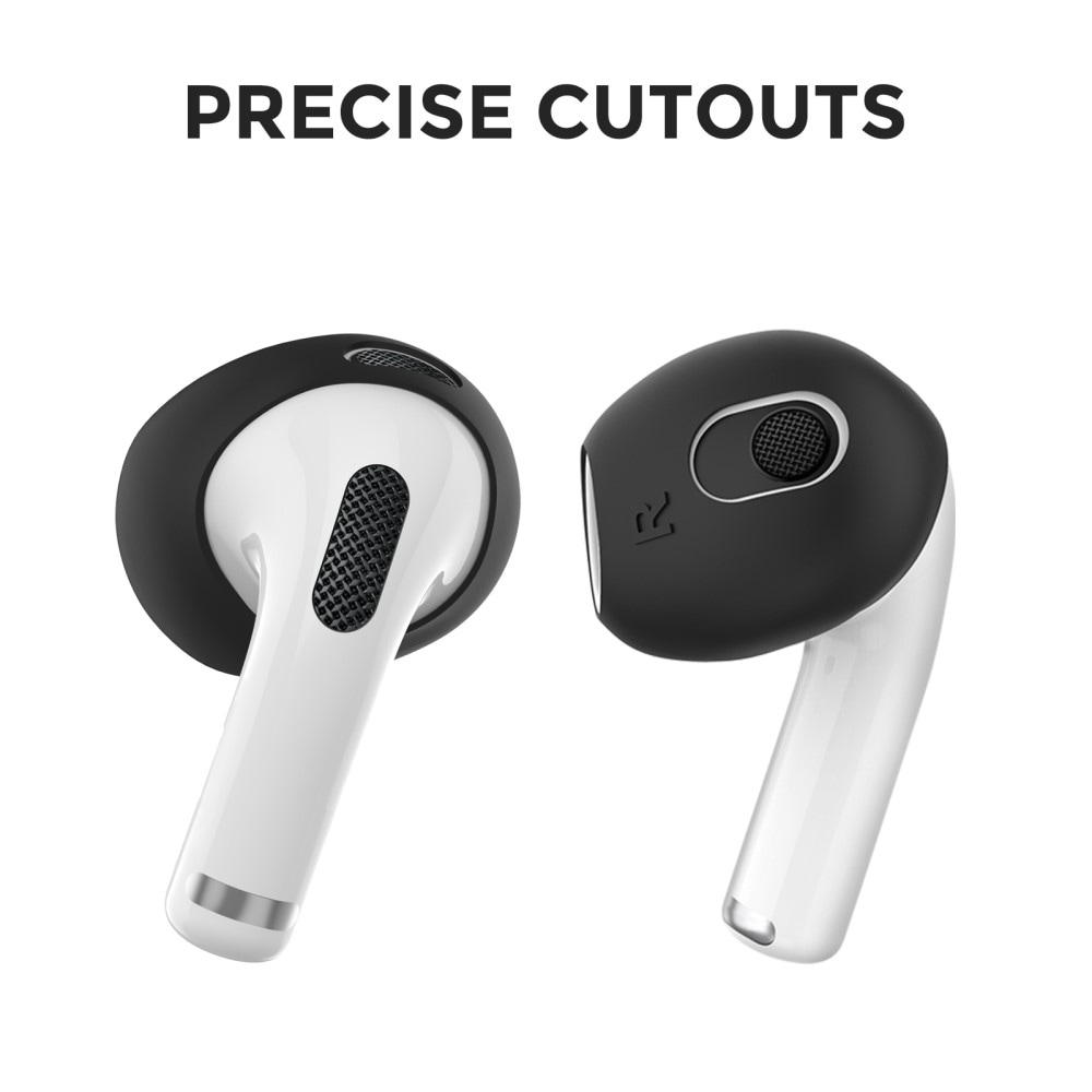 Apple AirPods 3 Ear Pads i silikon, svart