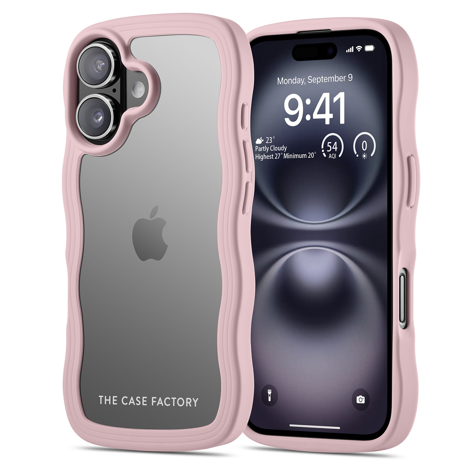 iPhone 16 The Wave Case, Rosa