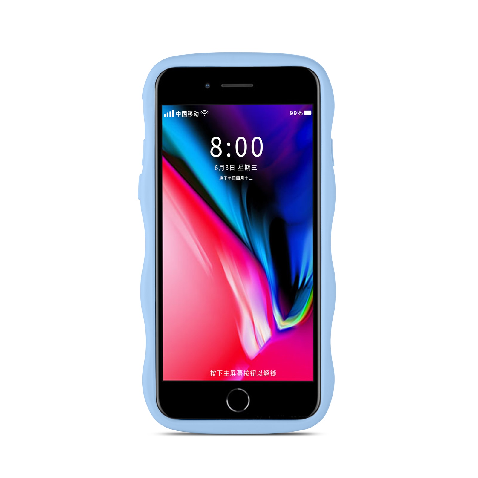 iPhone SE 2022 The Wave Case, Blå