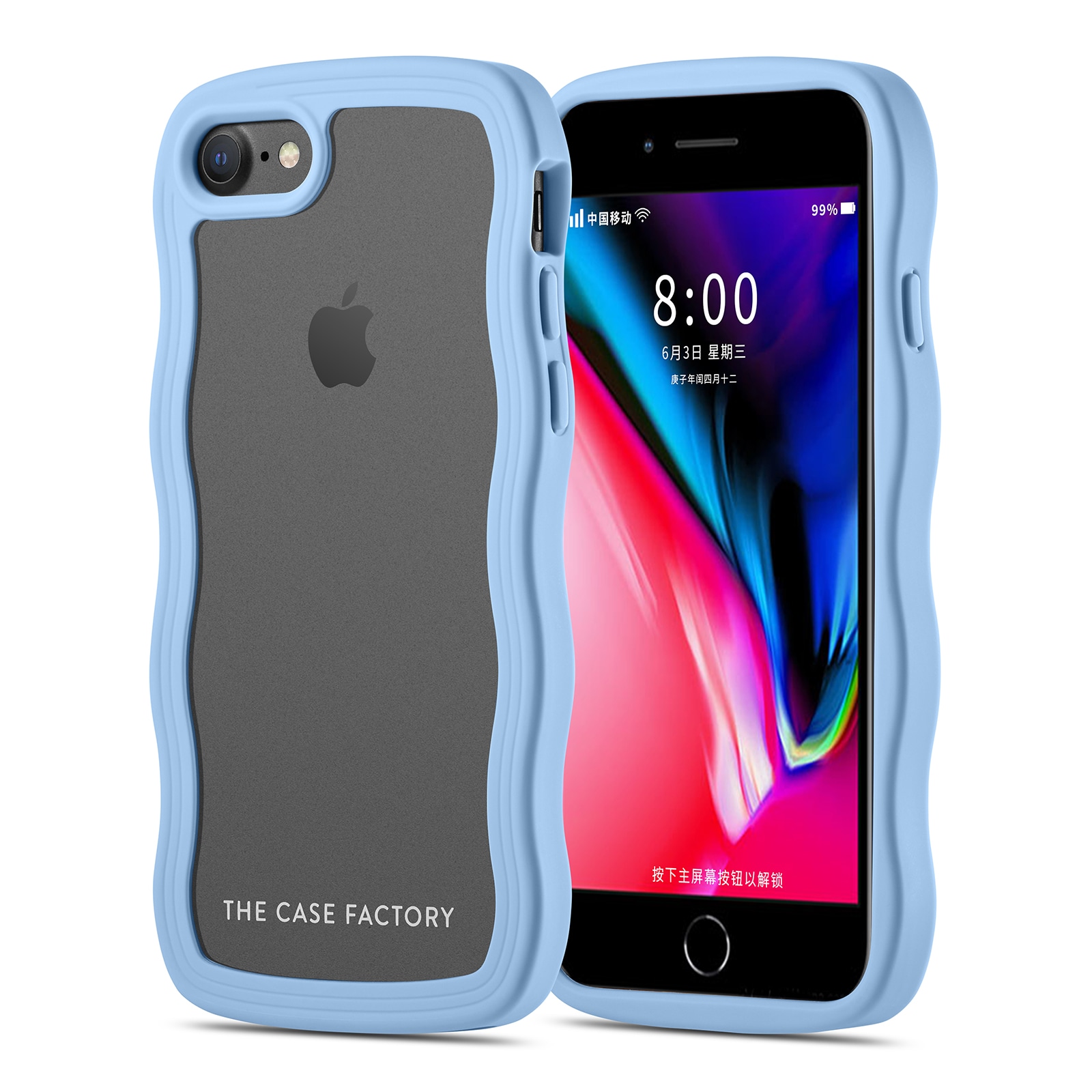 iPhone SE 2022 The Wave Case, Blå