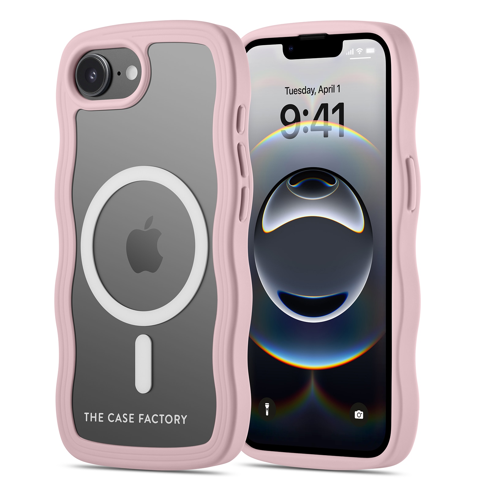 iPhone 16e The Wave Magnetic Case Rosa