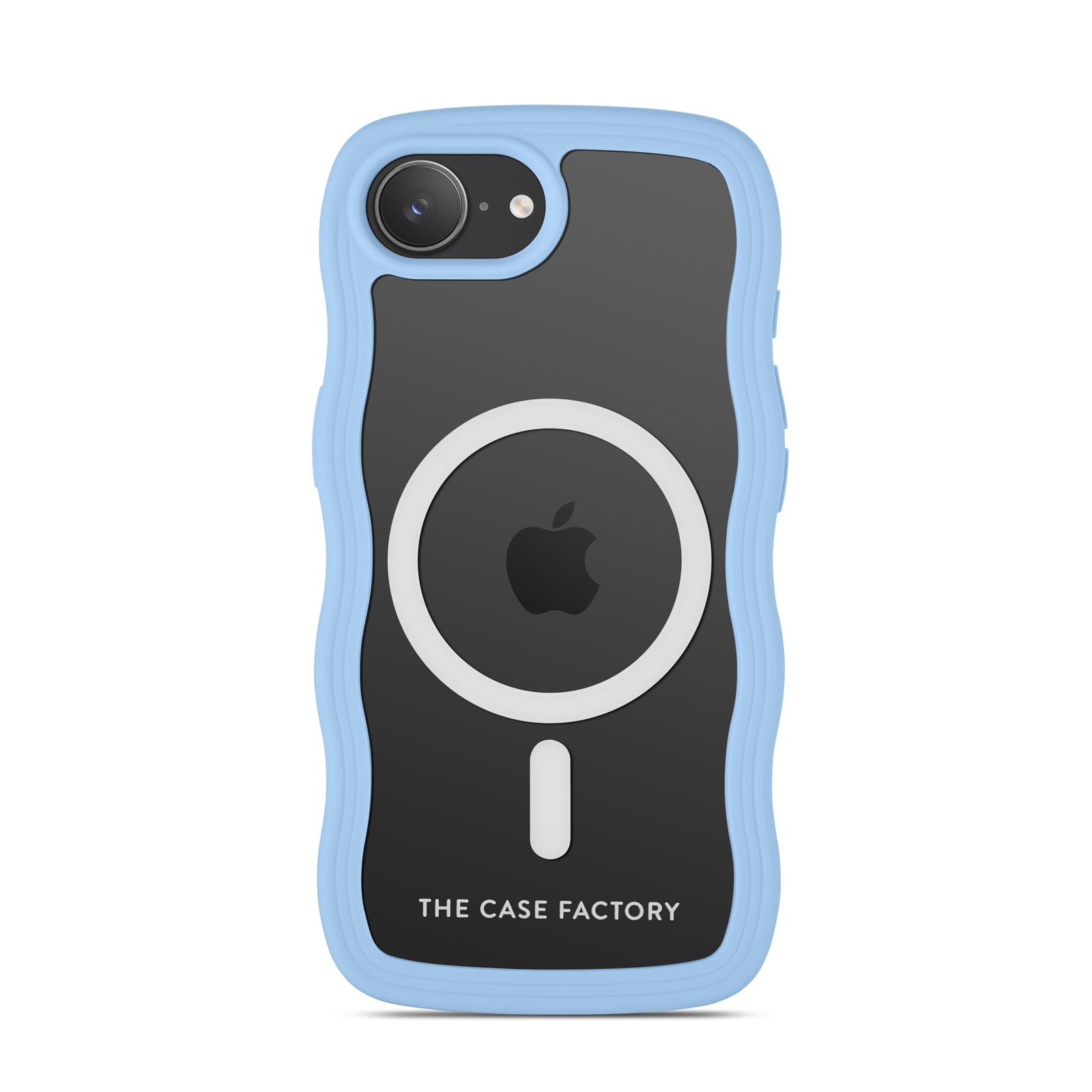 iPhone 16e The Wave Magnetic Case Blå