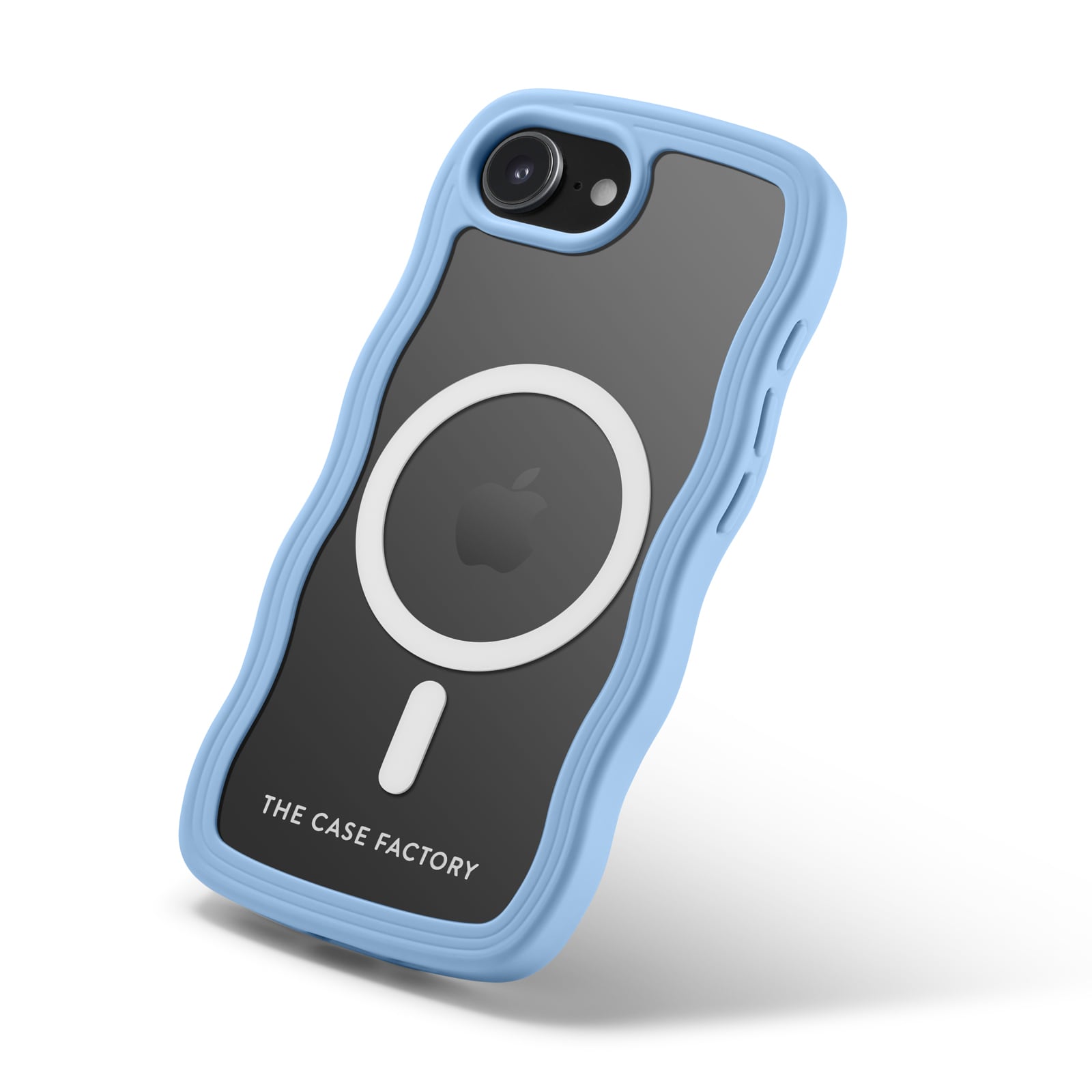 iPhone 16e The Wave Magnetic Case Blå