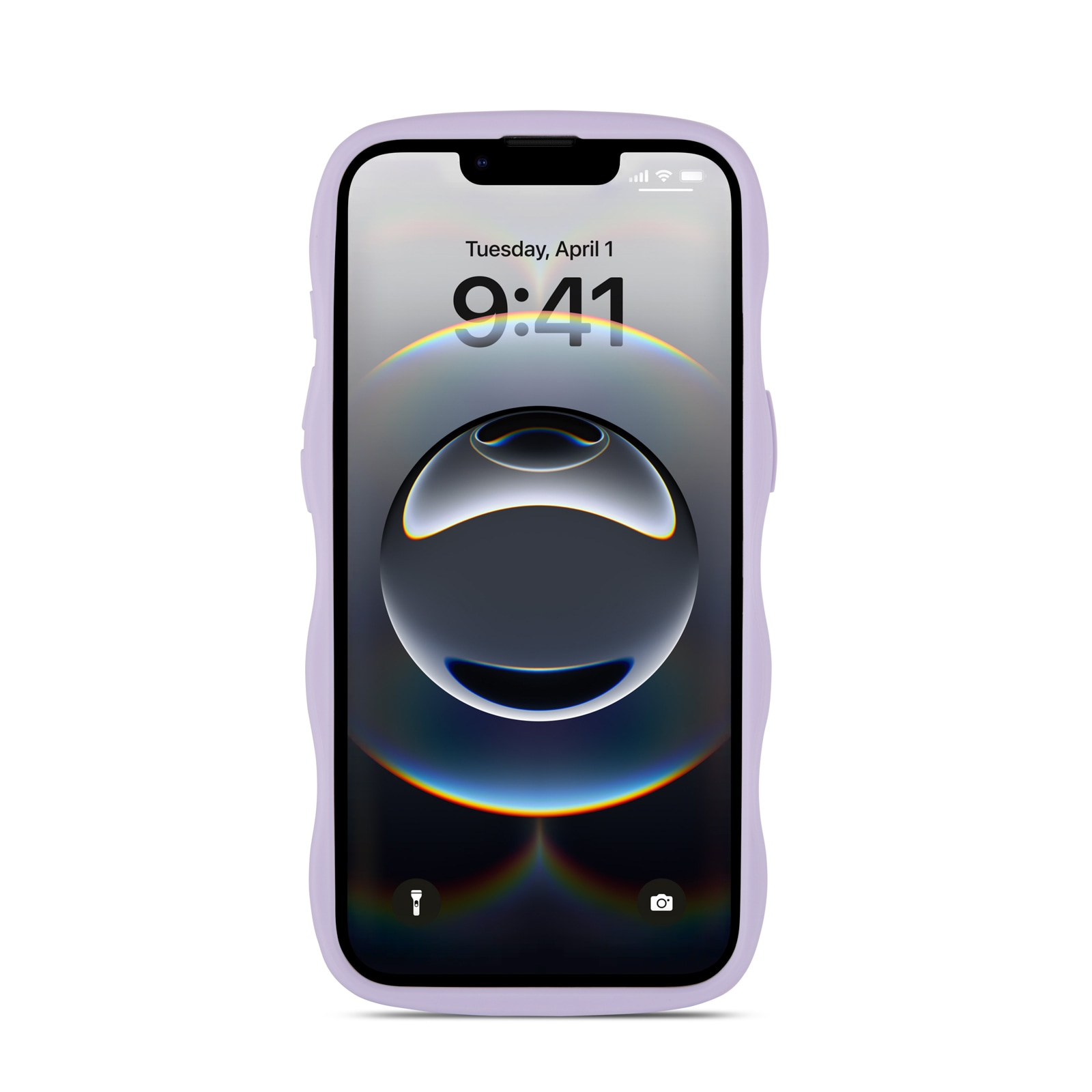 iPhone 16e The Wave Case, Lila