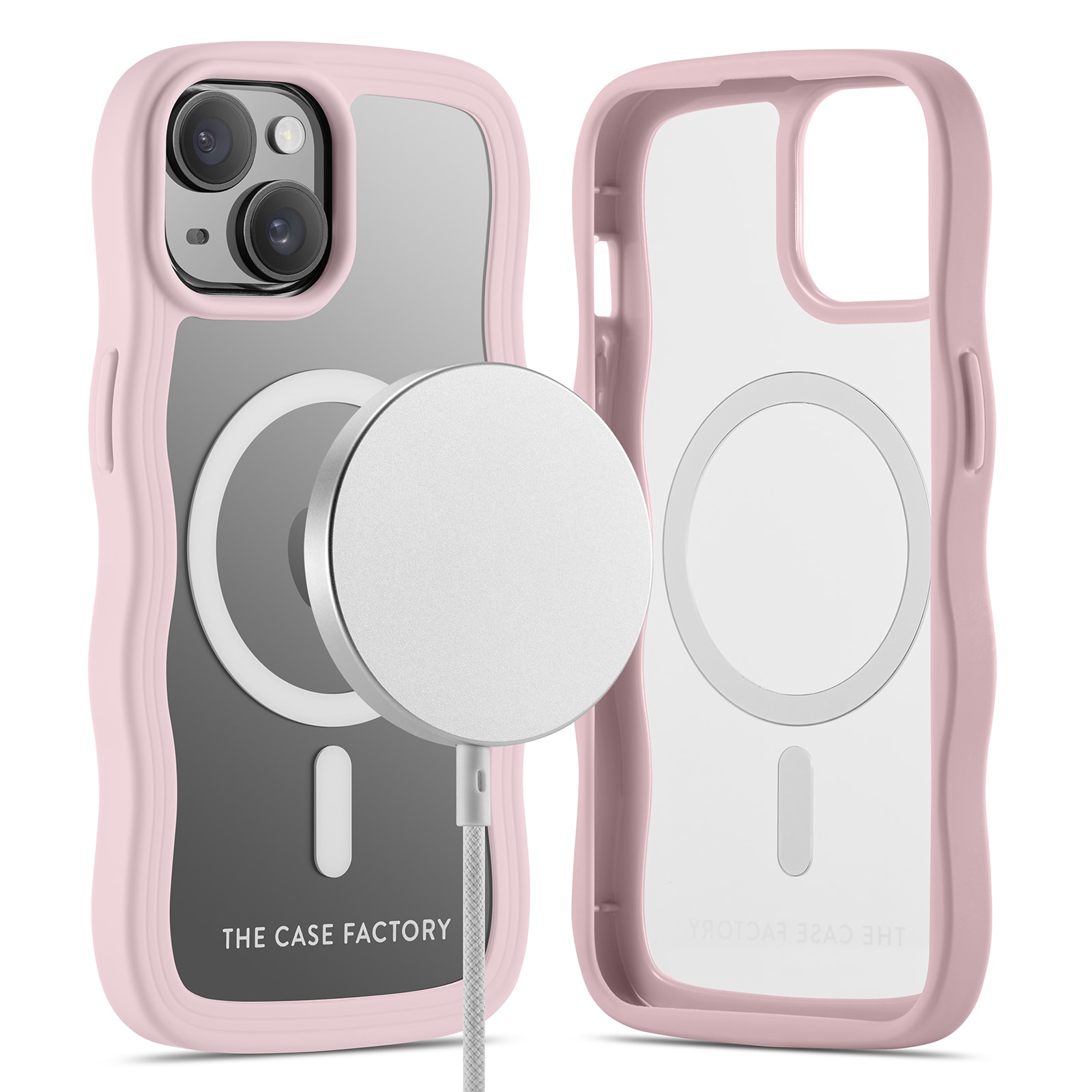 iPhone 14 The Wave Magnetic Case Rosa