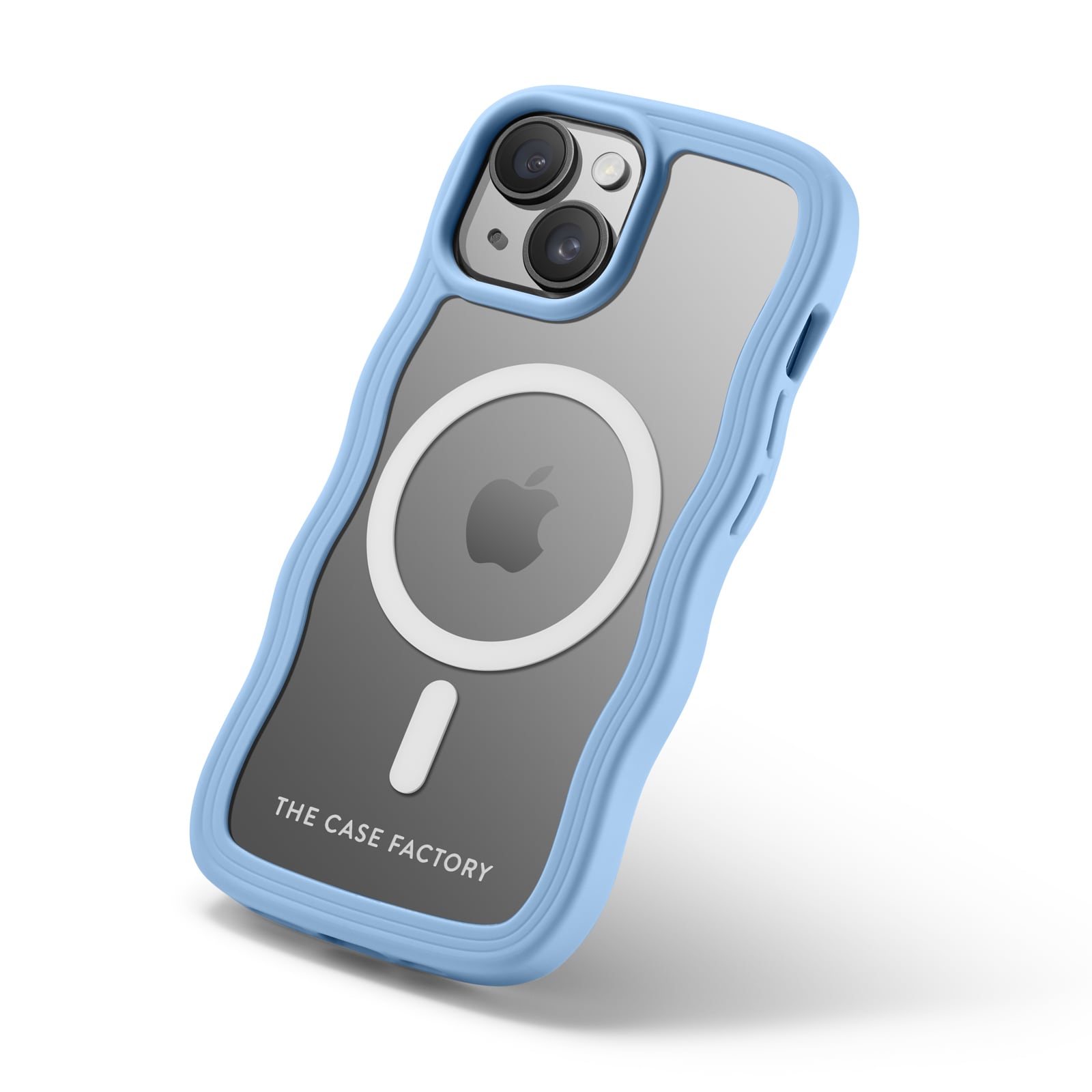 iPhone 14 The Wave Magnetic Case Blå
