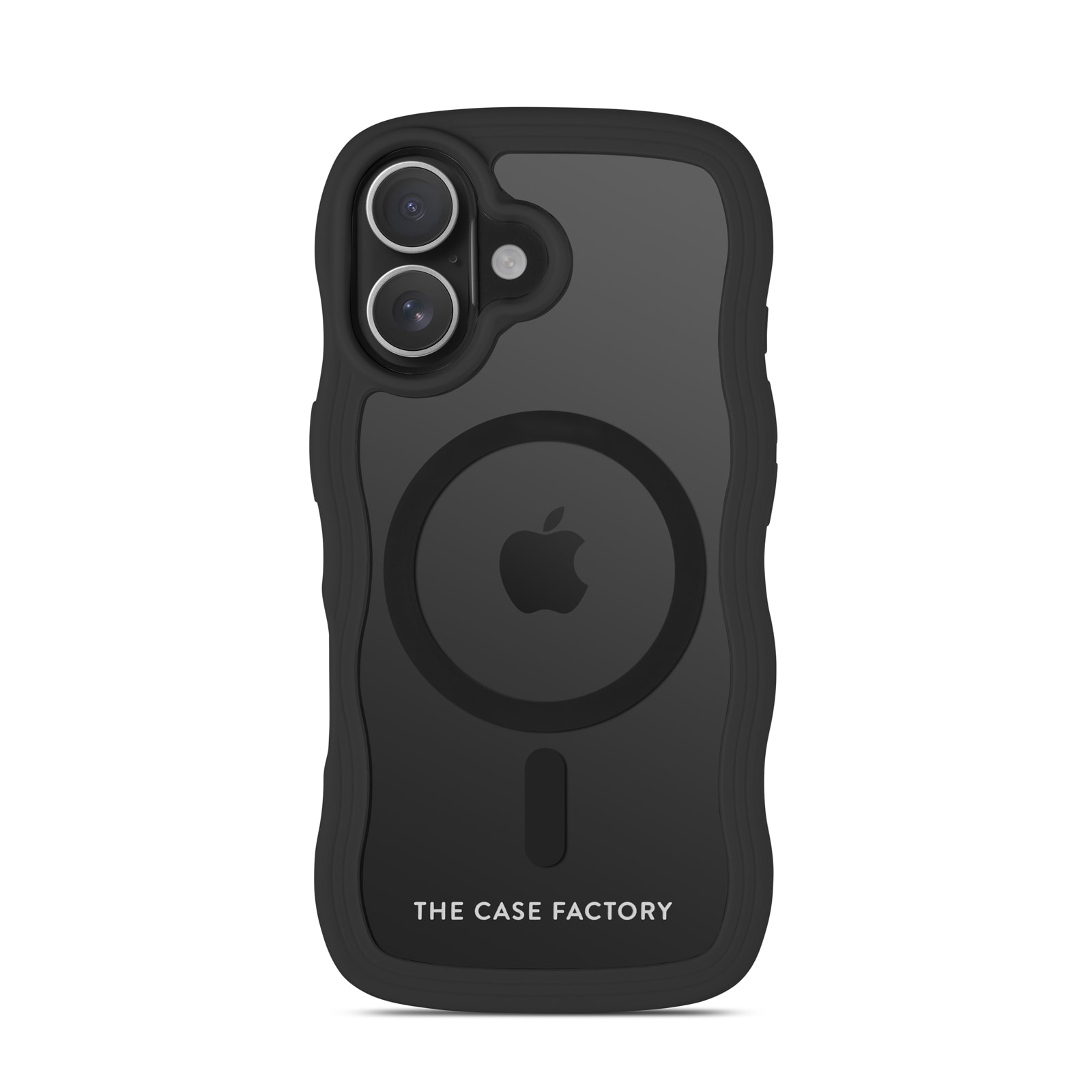 iPhone 16 The Wave Magnetic Case Svart