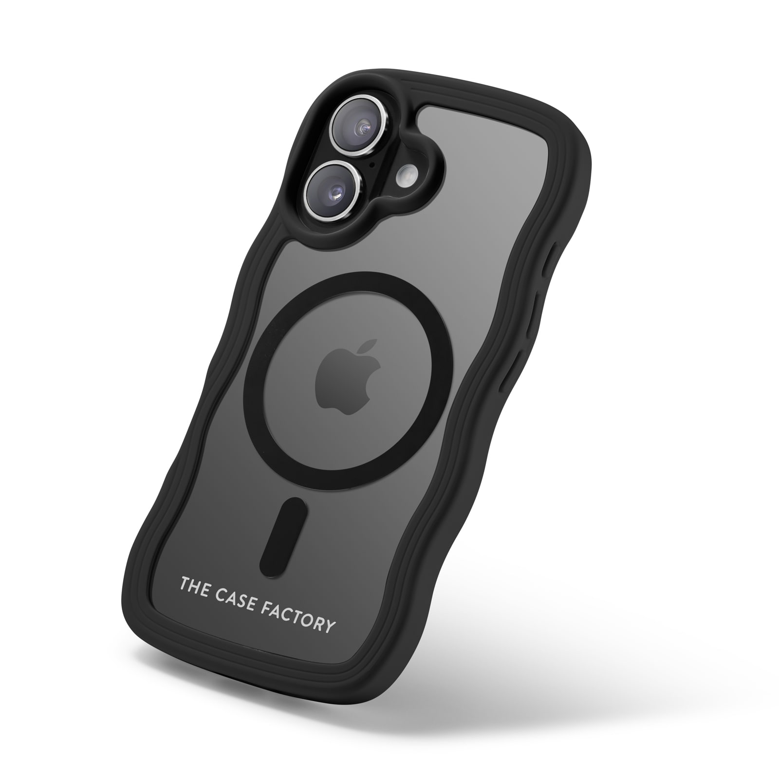 iPhone 16 The Wave Magnetic Case Svart