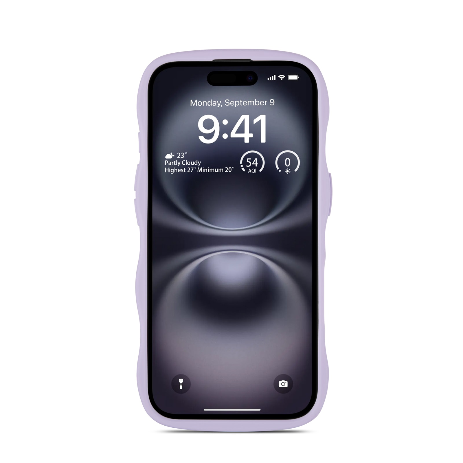 iPhone 16 The Wave Magnetic Case Lila