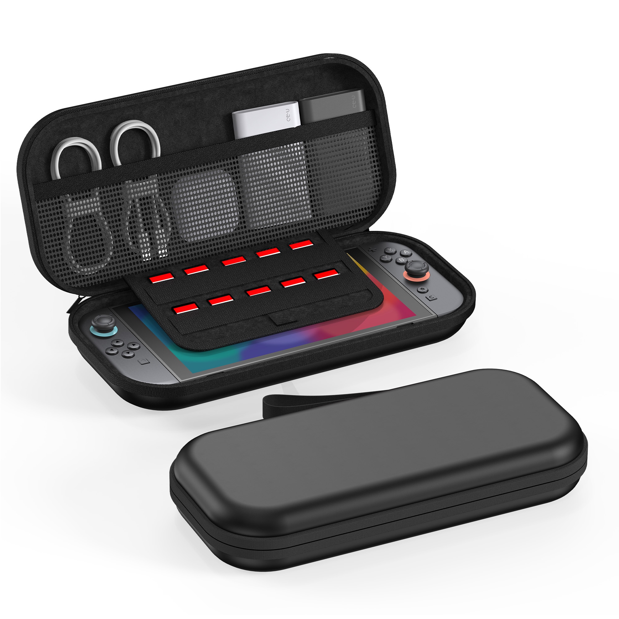 Nintendo Switch 2 Kompakt förvaringsväska, Svart