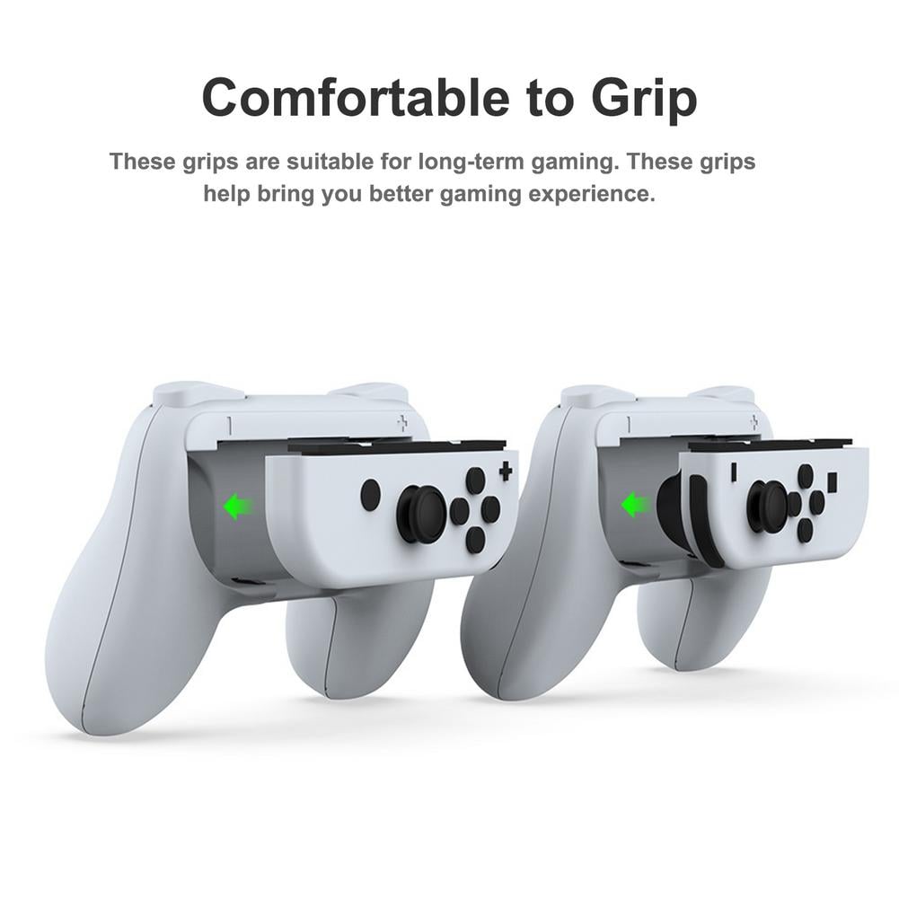 Nintendo Switch OLED Joy-Con ergonomiska handkontroller, Svart